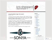 Tablet Screenshot of krissheppard.wordpress.com