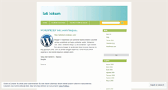 Desktop Screenshot of latilokum.wordpress.com