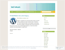 Tablet Screenshot of latilokum.wordpress.com