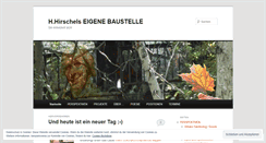 Desktop Screenshot of hhirschel.wordpress.com