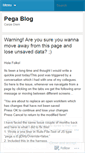 Mobile Screenshot of pegaworld.wordpress.com