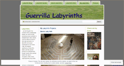 Desktop Screenshot of guerrillalabyrinths.wordpress.com