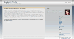 Desktop Screenshot of lucianacouto.wordpress.com