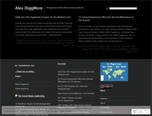 Tablet Screenshot of diggmore.wordpress.com