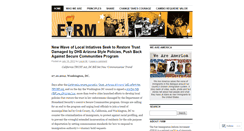 Desktop Screenshot of fairimmigration.wordpress.com