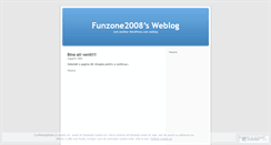 Desktop Screenshot of funzone2008.wordpress.com