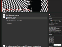 Tablet Screenshot of andyhitchman.wordpress.com