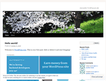 Tablet Screenshot of kumikase.wordpress.com
