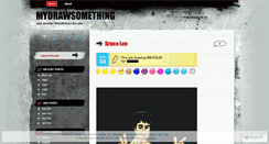 Desktop Screenshot of mydrawsomething.wordpress.com