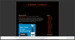 Desktop Screenshot of morbida.wordpress.com