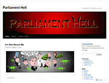 Tablet Screenshot of parliamenthell.wordpress.com