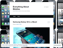 Tablet Screenshot of everythingaboutmobiles.wordpress.com