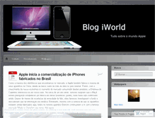 Tablet Screenshot of iwolrd.wordpress.com
