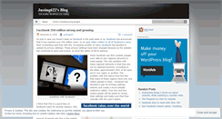 Desktop Screenshot of justing622.wordpress.com