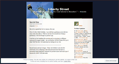 Desktop Screenshot of libertystreet.wordpress.com