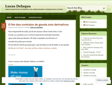 Tablet Screenshot of lucasdelaqua.wordpress.com