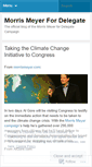 Mobile Screenshot of meyer4delegate.wordpress.com