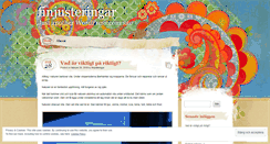 Desktop Screenshot of finjusteringar.wordpress.com