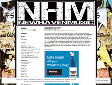 Tablet Screenshot of newhavenmusic.wordpress.com
