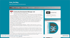 Desktop Screenshot of dlcomment.wordpress.com