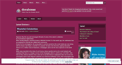 Desktop Screenshot of dorahosas.wordpress.com
