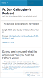 Mobile Screenshot of frdangallaugherpodcast.wordpress.com