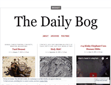 Tablet Screenshot of boggit.wordpress.com