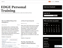 Tablet Screenshot of edgept.wordpress.com