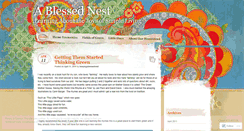 Desktop Screenshot of keepingablessednest.wordpress.com