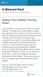 Mobile Screenshot of keepingablessednest.wordpress.com