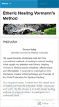 Mobile Screenshot of etherichealingvm.wordpress.com