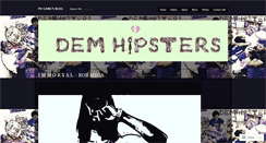 Desktop Screenshot of demhipsters.wordpress.com