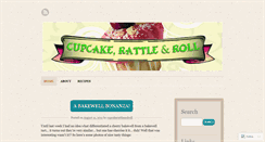 Desktop Screenshot of cupcakerattleandroll.wordpress.com