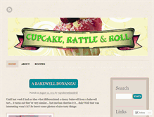 Tablet Screenshot of cupcakerattleandroll.wordpress.com