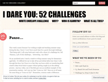 Tablet Screenshot of idareyou52.wordpress.com