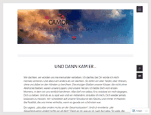 Tablet Screenshot of camor.wordpress.com