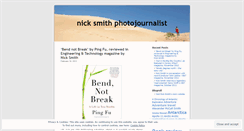 Desktop Screenshot of nicksmithphoto.wordpress.com