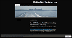 Desktop Screenshot of haikunorthamerica.wordpress.com