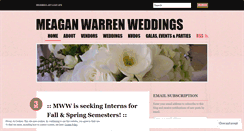 Desktop Screenshot of meaganwarren.wordpress.com