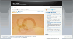 Desktop Screenshot of jackblanke.wordpress.com