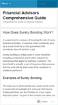 Mobile Screenshot of financialadvisorsguide.wordpress.com