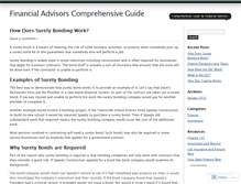 Tablet Screenshot of financialadvisorsguide.wordpress.com