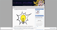 Desktop Screenshot of elodiedmartin.wordpress.com