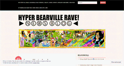 Desktop Screenshot of hyperbearvillerave.wordpress.com