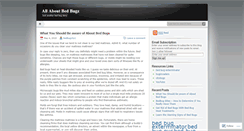 Desktop Screenshot of bugcity.wordpress.com