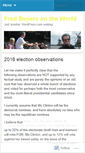Mobile Screenshot of fredbeyers.wordpress.com
