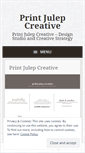Mobile Screenshot of printjulep.wordpress.com