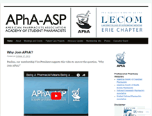 Tablet Screenshot of aphaerie.wordpress.com