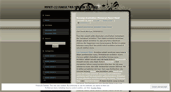 Desktop Screenshot of mpkt22.wordpress.com