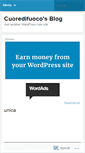 Mobile Screenshot of cuoredifuoco.wordpress.com